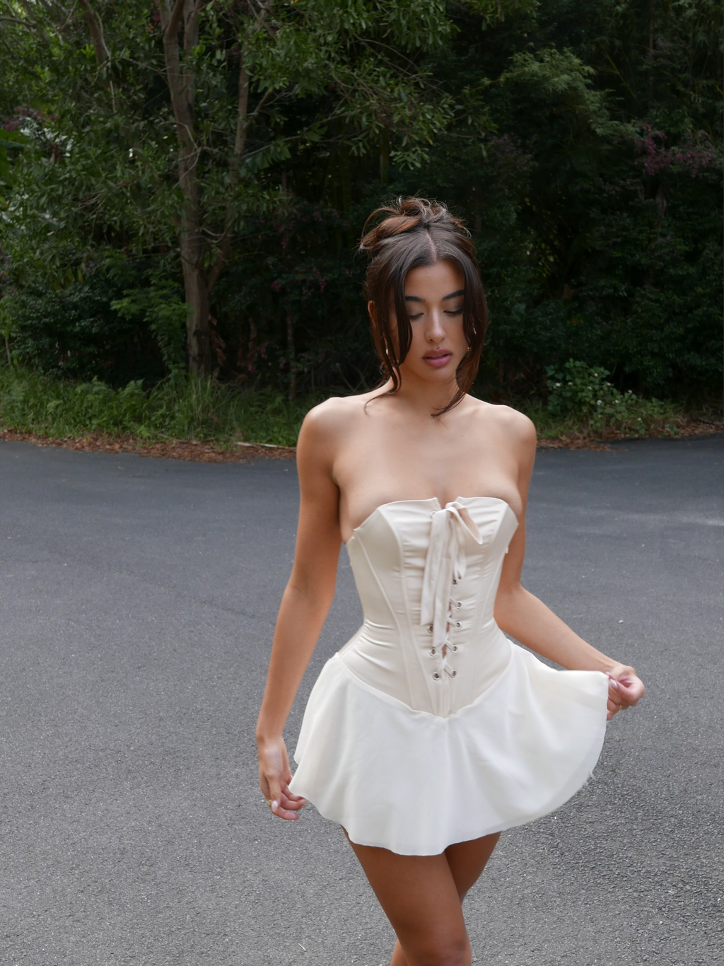Livia Corset Dress - Beige🎁 2024 New Party Evening Dresses
